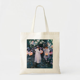 John Singer Sargent Carnation Lily Lily Rose Tote Bag