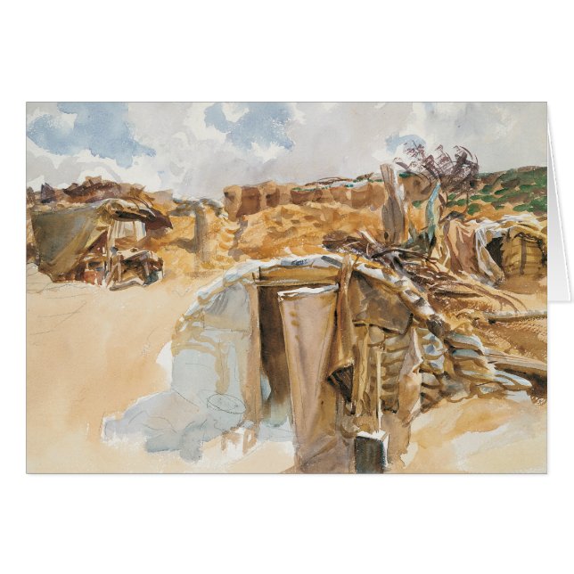 John Singer Sargent - Dugout (Front Horizontal)