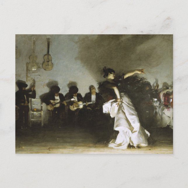 John Singer Sargent - El Jaleo Postcard (Front)