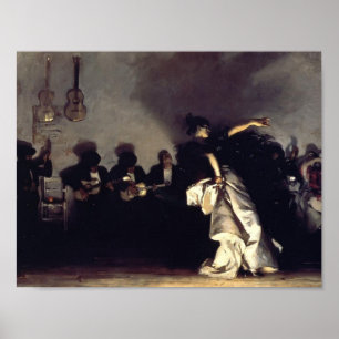 John Singer Sargent- El Jaleo Poster