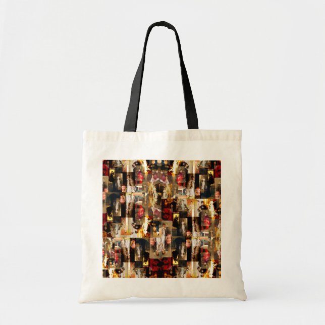 John Singer Sargent Elegant Ladies Collage Tote Bag (Front)