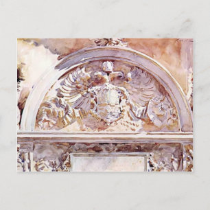 John Singer Sargent- Escutcheon of Charles V Postcard