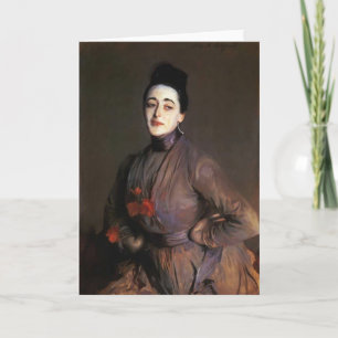 John Singer Sargent- Flora Priestley Card