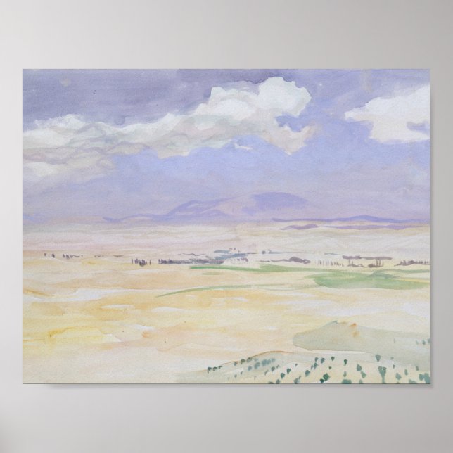 John Singer Sargent - From Avila Poster (Front)