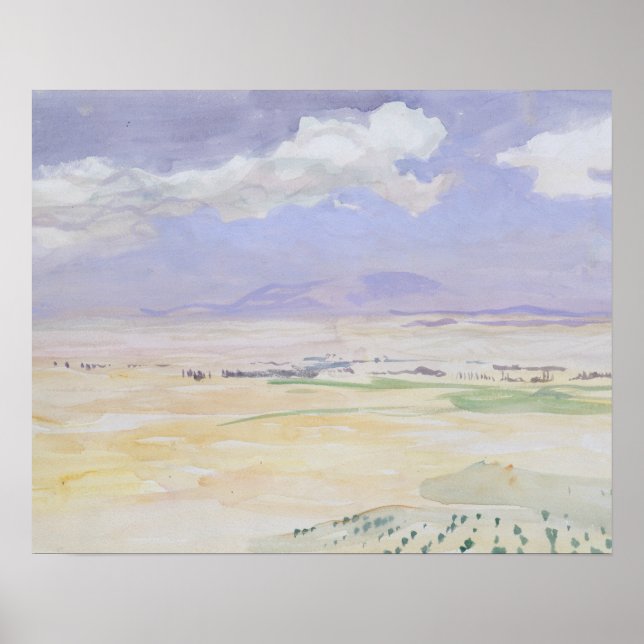 John Singer Sargent - From Avila Poster (Front)