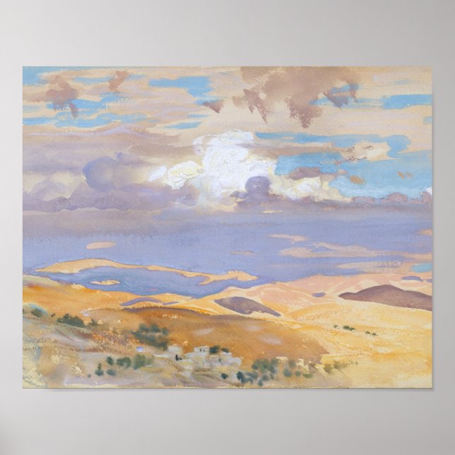 John Singer Sargent - From Jerusalem Poster (Front)