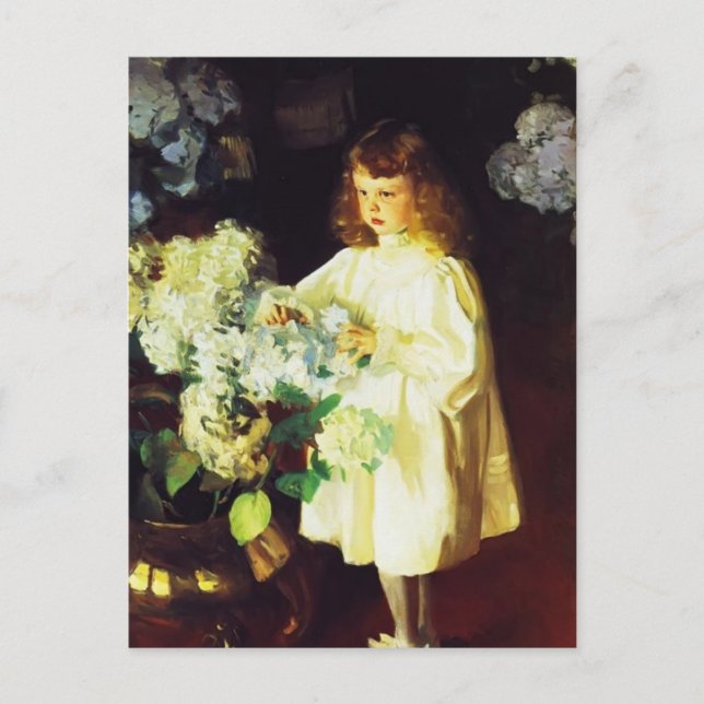 John Singer Sargent- Helen Sears Postcard (Front)