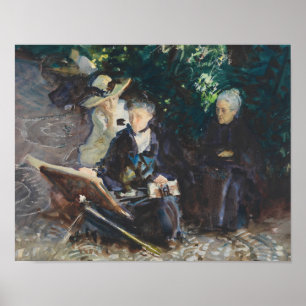 John Singer Sargent - In the Generalife Poster