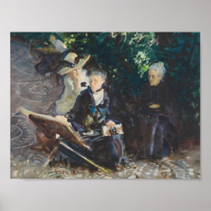 John Singer Sargent - In the Generalife Poster
