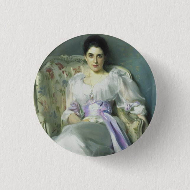 John Singer Sargent Lady Agnew Button (Front)