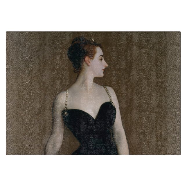 John Singer Sargent Madame X Classic Portrait Cutting Board (Front)