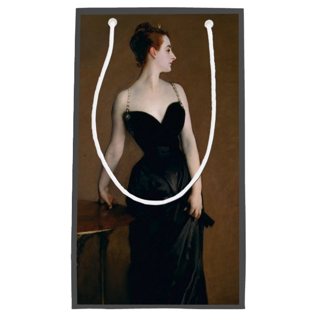John Singer Sargent Madame X Classic Portrait Small Gift Bag (Front)