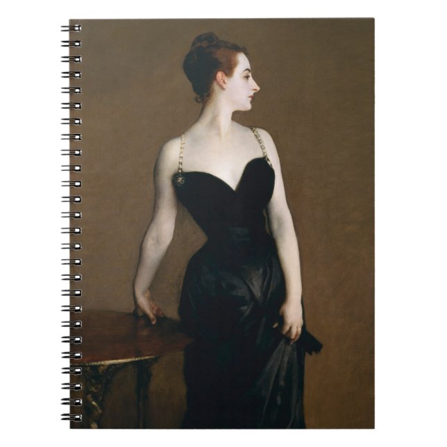 John Singer Sargent Madame X Notebook (Front)