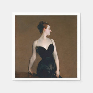 John Singer Sargent Madame X Portrait Moody Napkin
