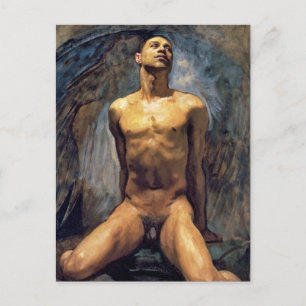 John Singer Sargent - Male Study Postcard