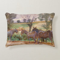 John Singer Sargent - Mules