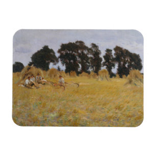 John Singer Sargent - Reapers Resting in a Wheat Magnet