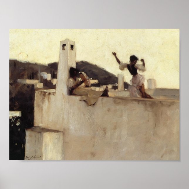 John Singer Sargent- Rosina, Capri Poster (Front)