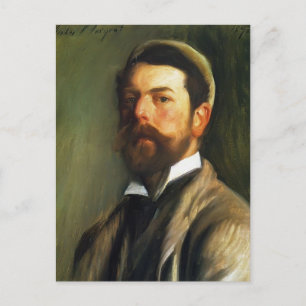 John Singer Sargent- Self-Portrait Postcard