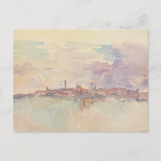 John Singer Sargent - Siena Postcard (Front)
