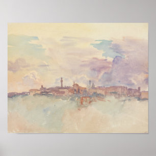 John Singer Sargent - Siena Poster