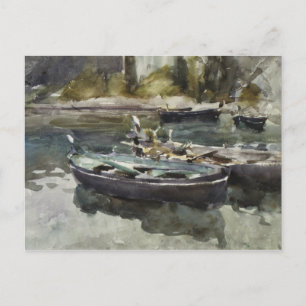 John Singer Sargent - Small Boats Postcard