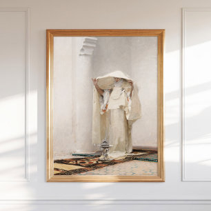 John Singer Sargent Smoke of Ambergris Painting  Poster