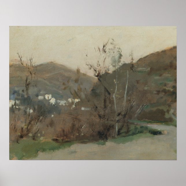 John Singer Sargent - Spanish Landscape Poster (Front)