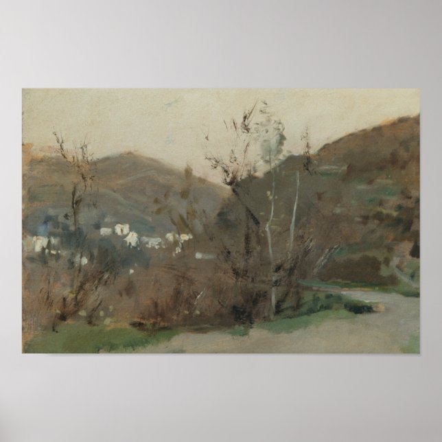 John Singer Sargent - Spanish Landscape Poster (Front)