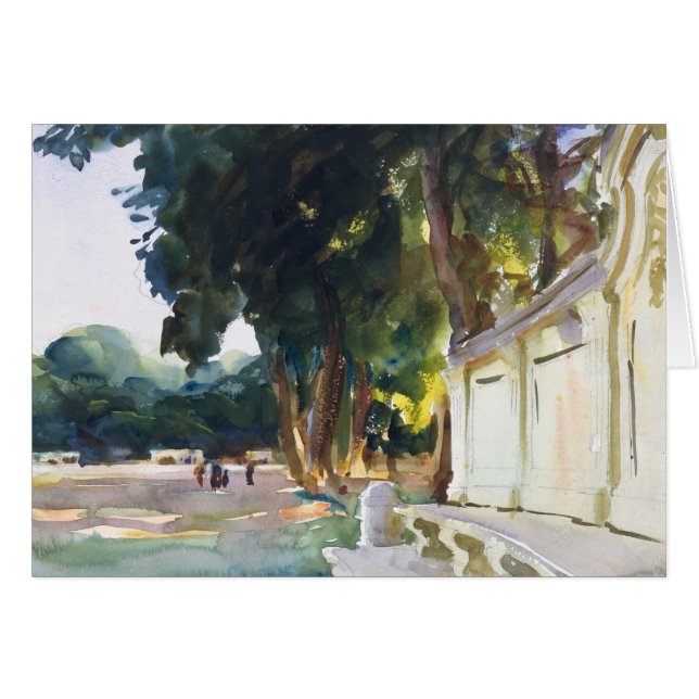 John Singer Sargent - Spanish Midday, Aranjuez (Front Horizontal)