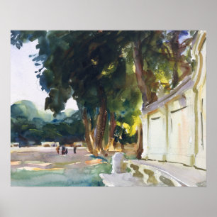 John Singer Sargent - Spanish Midday, Aranjuez Poster