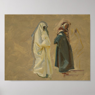 John Singer Sargent - Study of Two Bedouins Poster