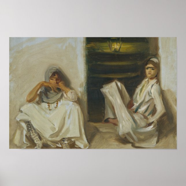 John Singer Sargent - Two Arab Women Poster (Front)
