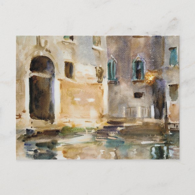 John Singer Sargent - Venice Postcard (Front)