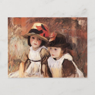 John Singer Sargent- Village Children Postcard
