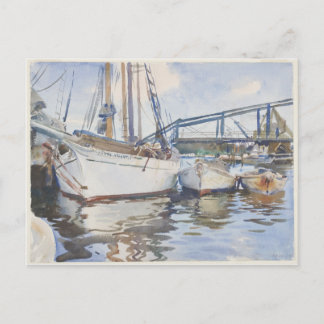 John Singer Sargent Watercolor - Seascape Postcard