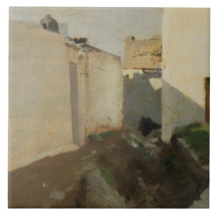 John Singer Sargent - White Walls in Sunlight Ceramic Tile