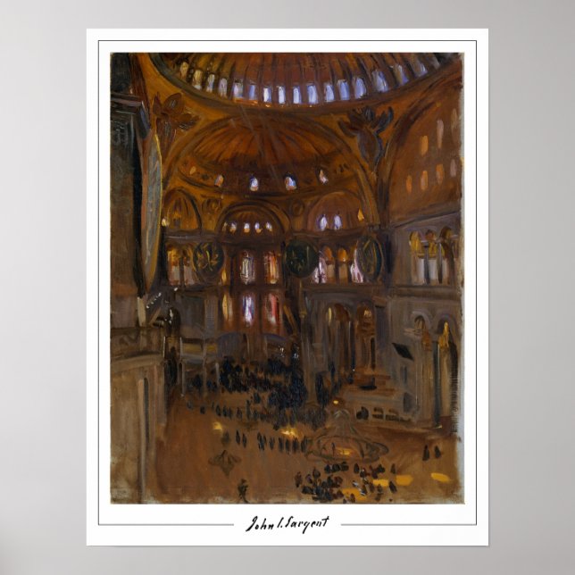 John Singer Sargent Zedign Art Poster #115 (Front)