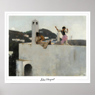 John Singer Sargent Zedign Art Poster #223