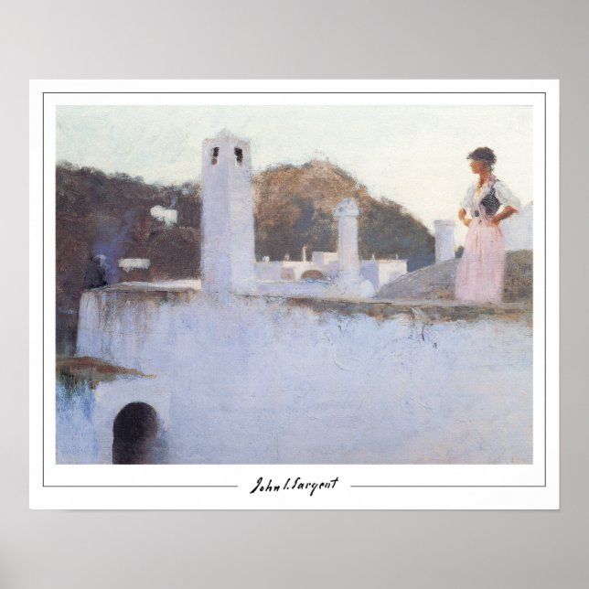 John Singer Sargent Zedign Art Poster #26 (Front)