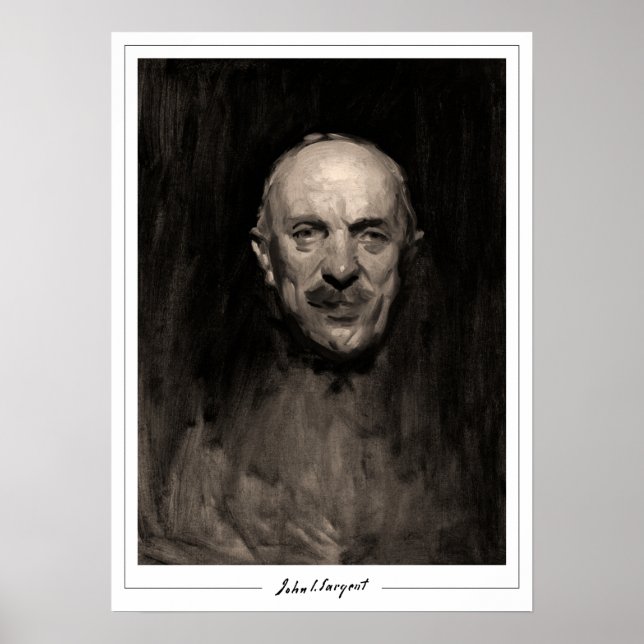 John Singer Sargent Zedign Art Poster #283-2 (Front)