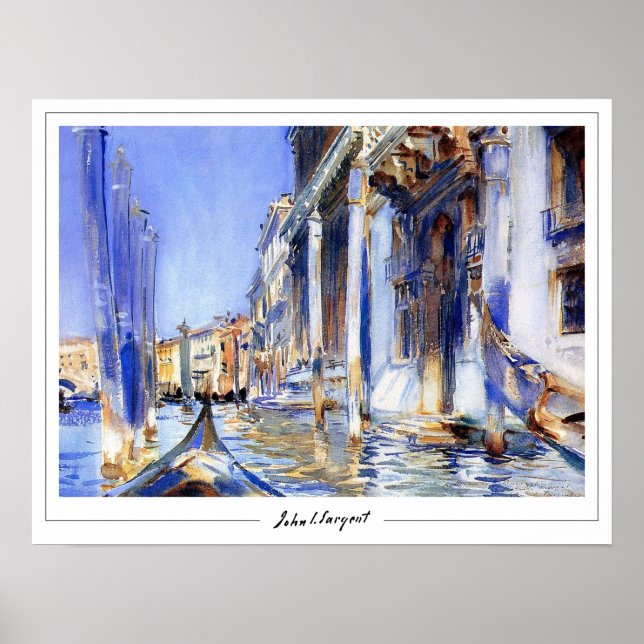 John Singer Sargent Zedign Art Poster #288 (Front)