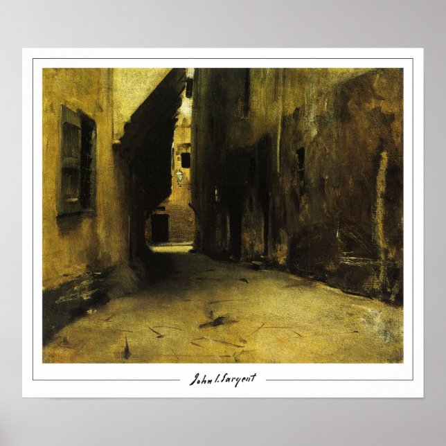 John Singer Sargent Zedign Art Poster #337 (Front)