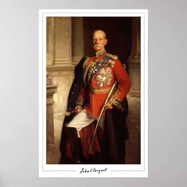 John Singer Sargent Zedign Art Poster #45-2 (Front)