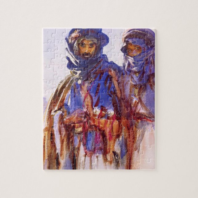 John Singer Sargent's Bedouins Jigsaw Puzzle (Vertical)