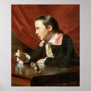 John Singleton Copley Boy With A Squirrel Poster