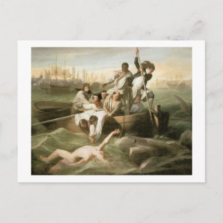 John Singleton Copley Watson and the Shark Postcard