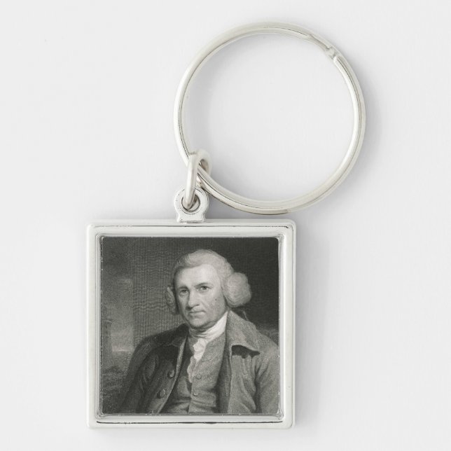 John Smeaton  from 'Gallery of Portraits' Key Ring (Front)