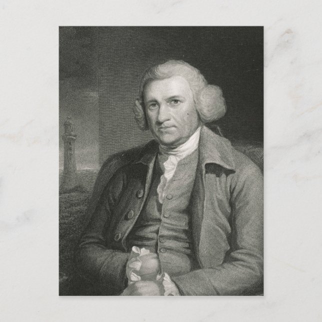 John Smeaton  from 'Gallery of Portraits' Postcard (Front)