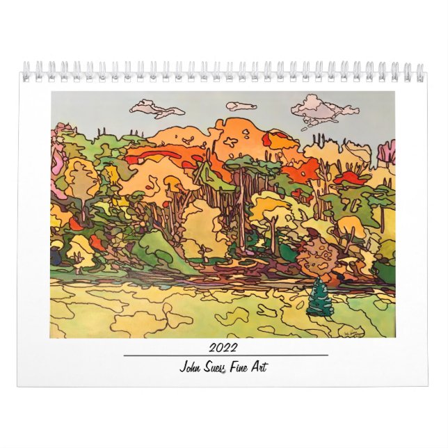John Suess Fine Art: 2022 Wall Calendar (Cover)